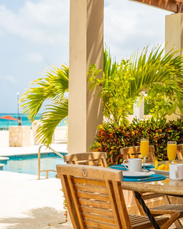 Slow mornings at #frangipaniaxa begin with breakfast overlooking turquoise waters and swaying palm trees just outside your room. 

Relax poolside or beachside with a book in hand, or head out on an adventurous boat day! The ways to spend your days are endless. 

Learn more about our offerings for your next getaway via the link in our bio!